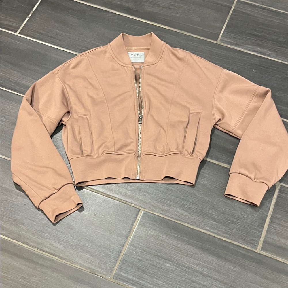 Abercrombie & Fitch Women's Pink Bomber Jacket